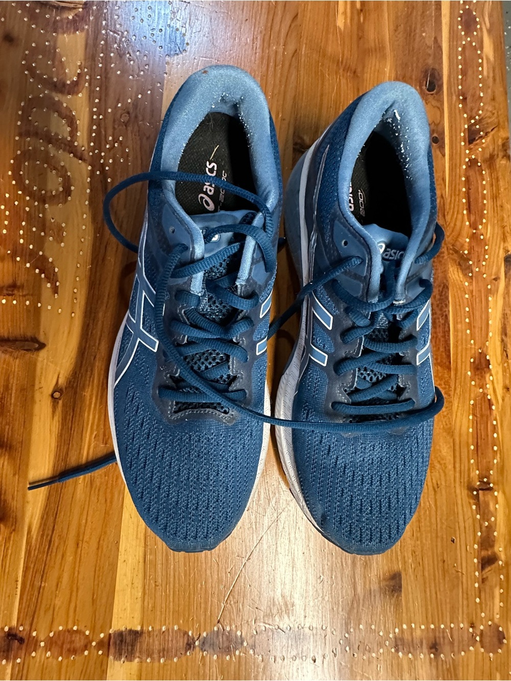 ASICS Men's Navy Blue Athletic Running Shoes